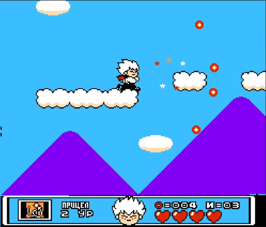 Kid Dracula - геймплей игры Dendy\NES